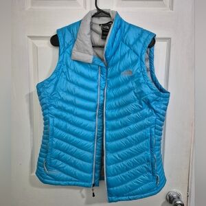 The North Face Women's Blue Puffer Vest